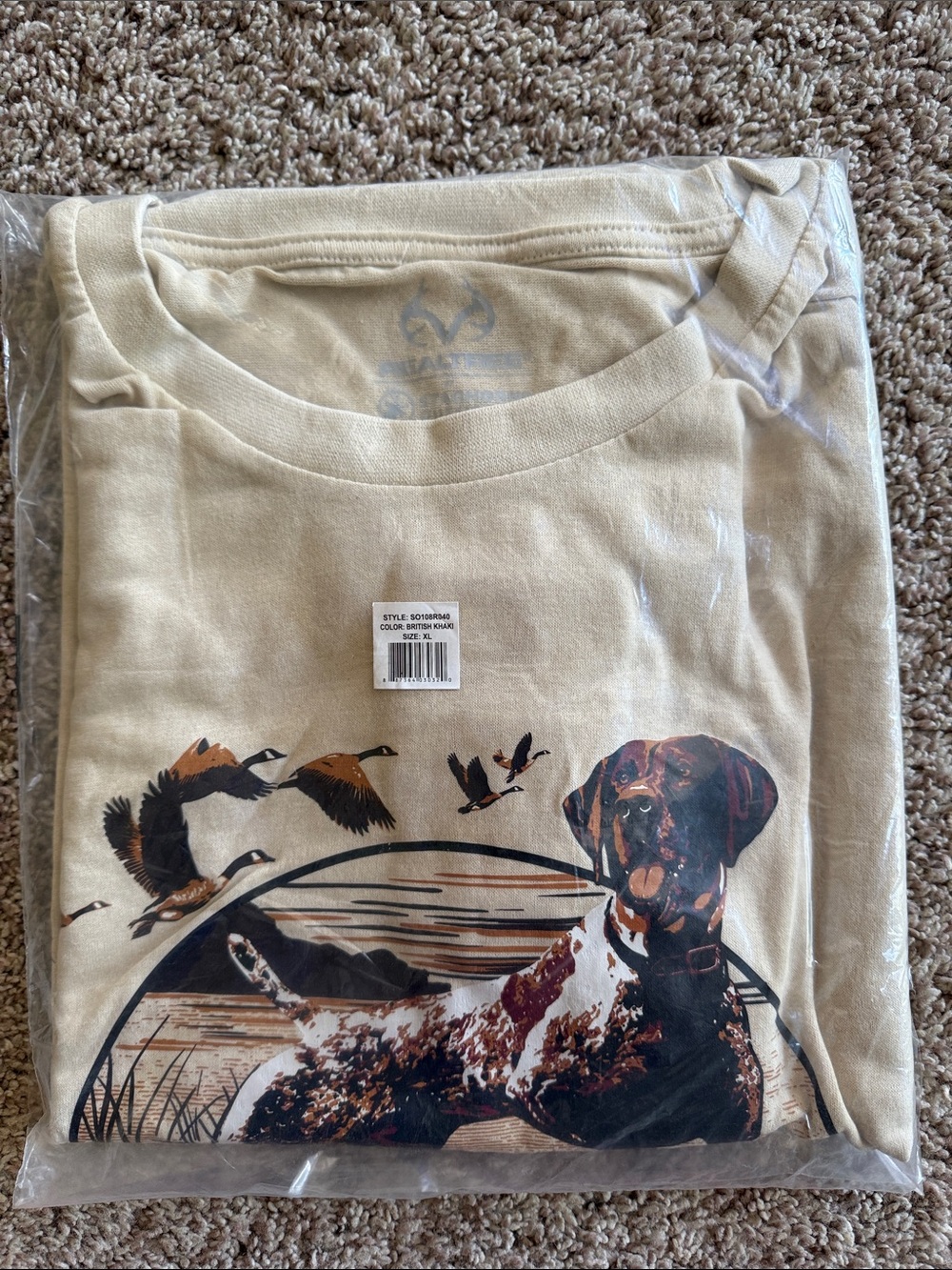 Real Tree GSP Print tee size XL